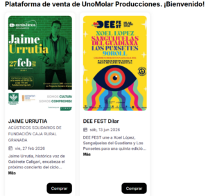 entradasquemolan.com Conciertos ya a la Venta